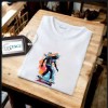 Unisex Oversize Şehir Baskili T-shirt